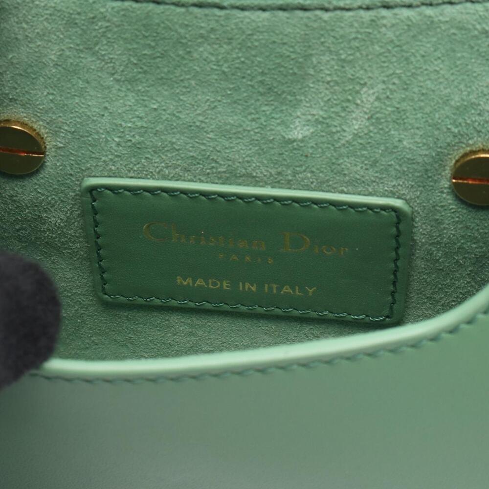 Dior Boy Shoulder Bag Leather Green - Picture 4 of 6